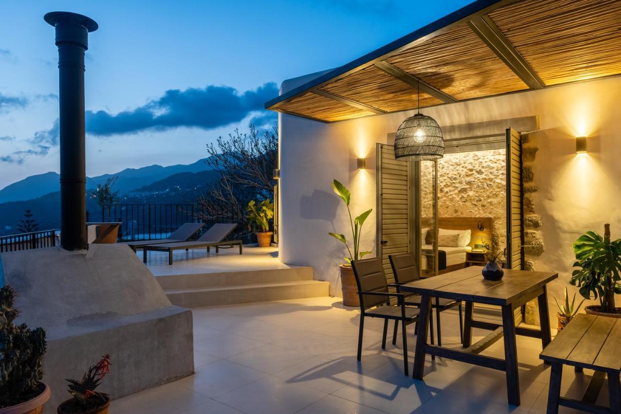Antigone'S Stone House Villa Plakias Bagian luar foto